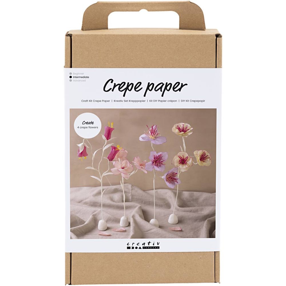 DIY Set Kreppblumen