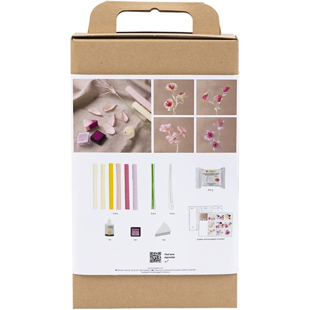 DIY Set Kreppblumen