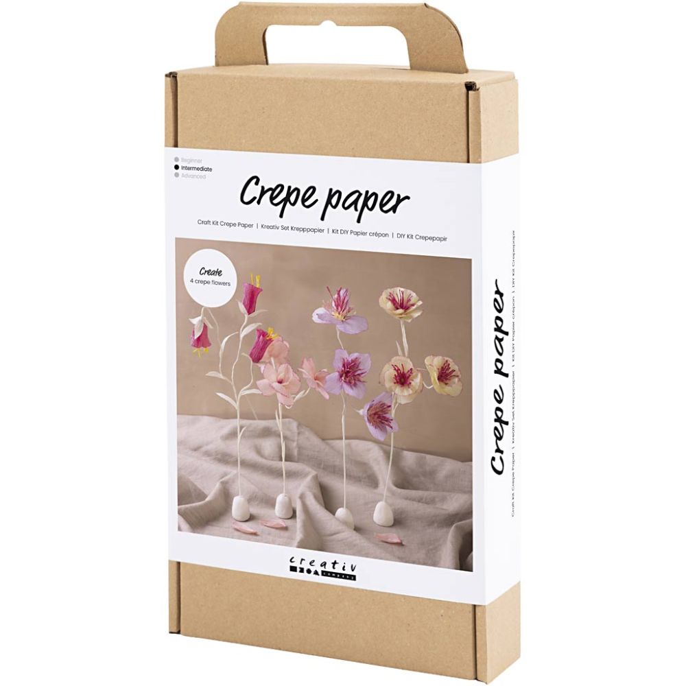 DIY Set Kreppblumen
