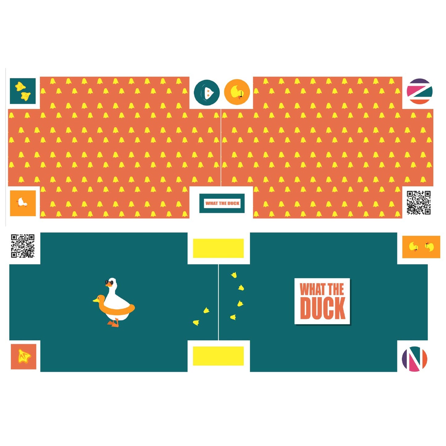 BoxyBag Paneel Summer Duck