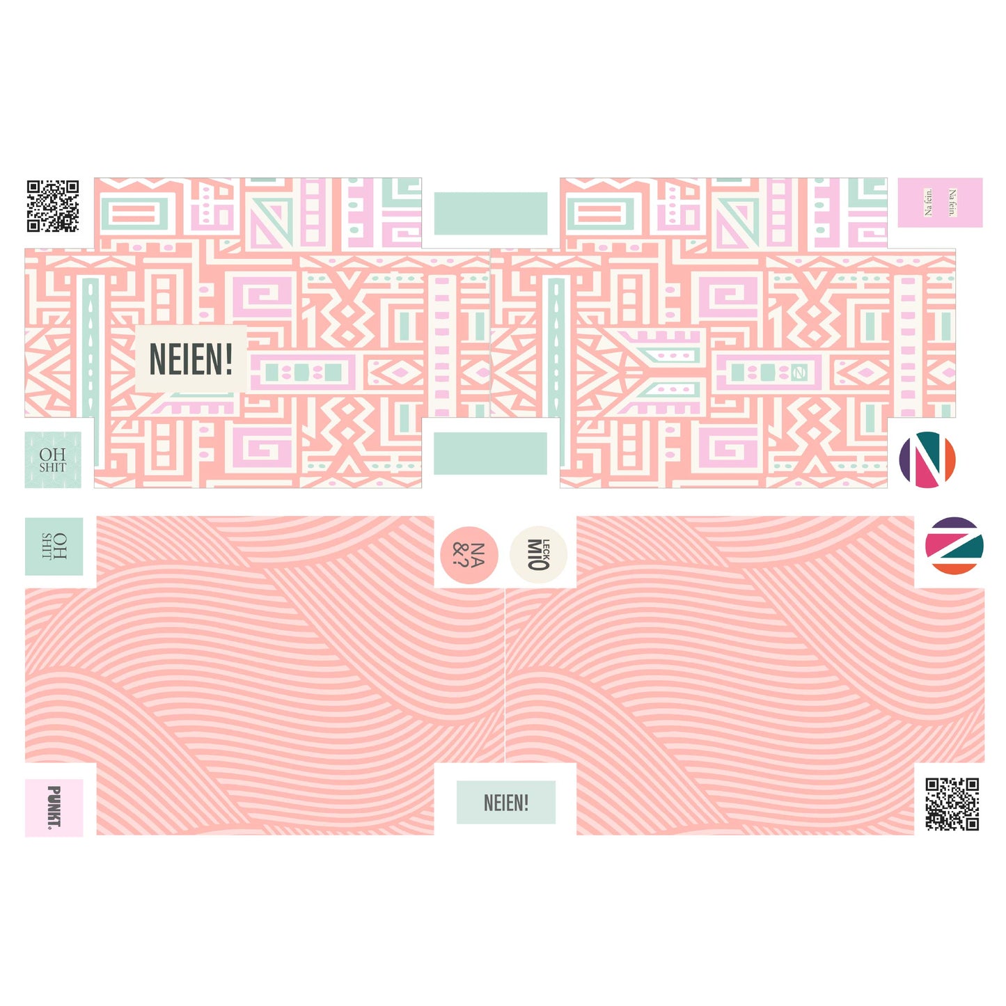 BoxyBag Paneel Negativ Words Neien