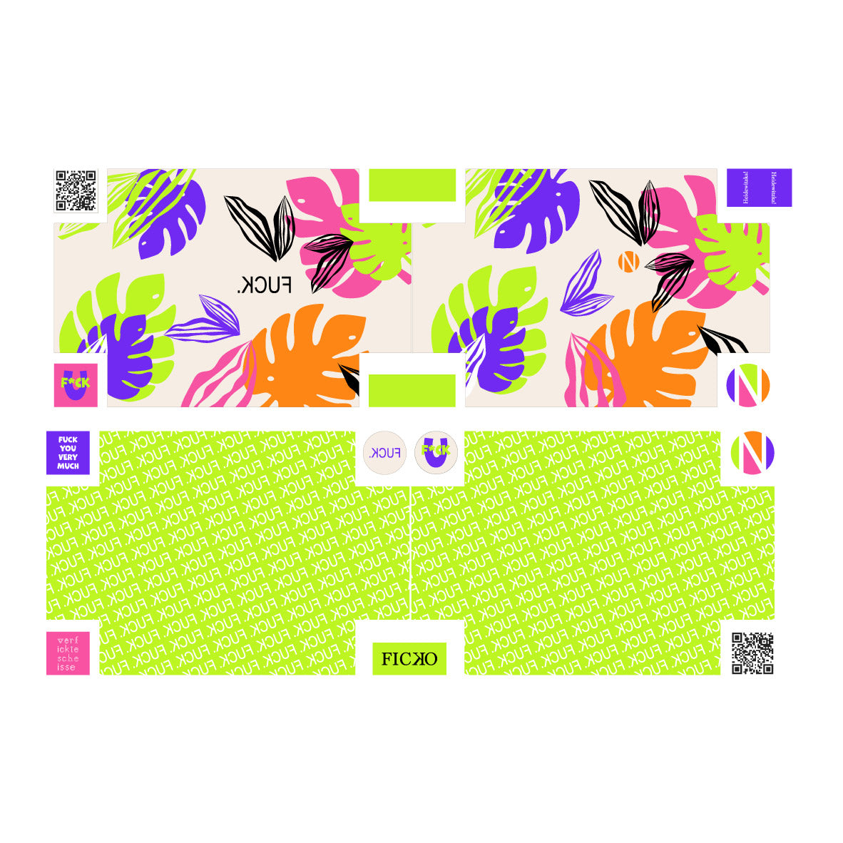 BoxyBag Paneel FY Monstera