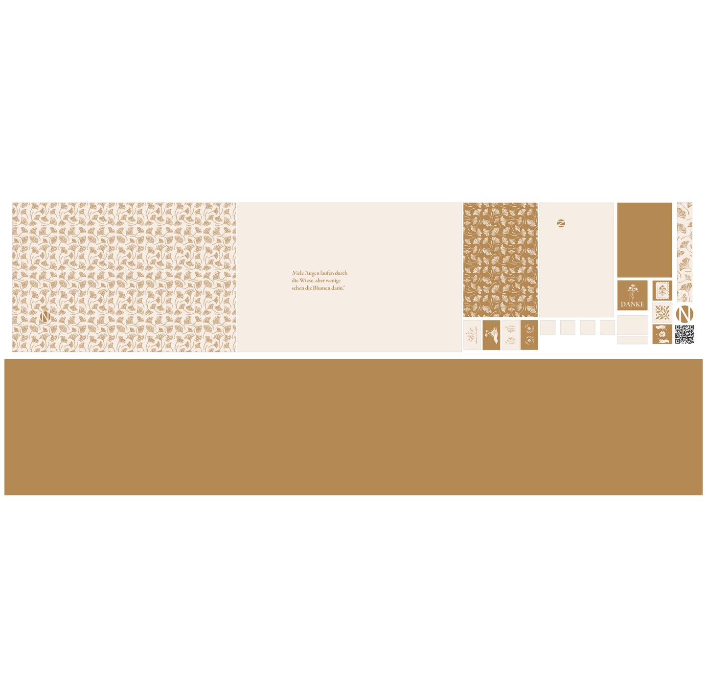 Office Set Flower Ginkgo