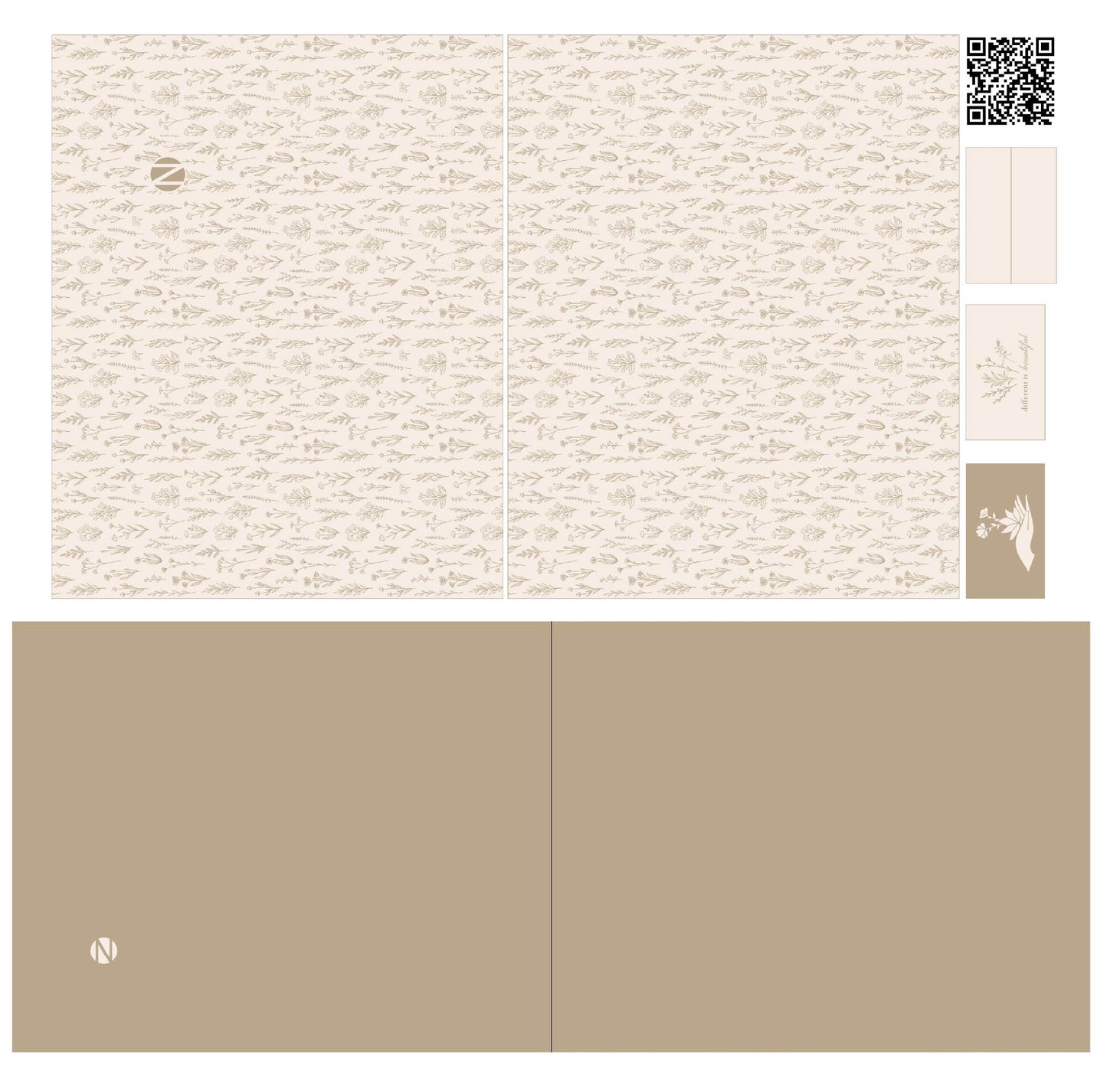 Taschenset Flower Bellis