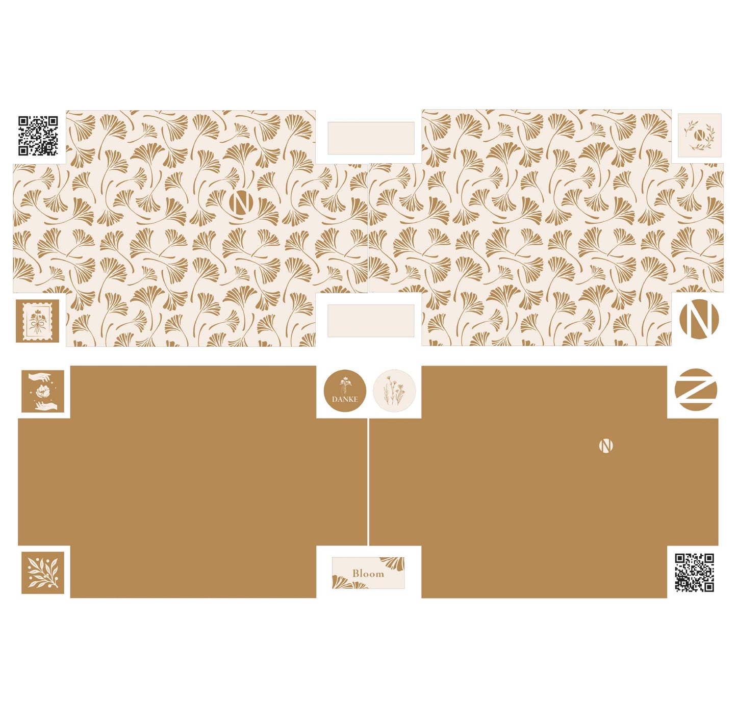 BoxyBag Paneel Flower Ginkgo