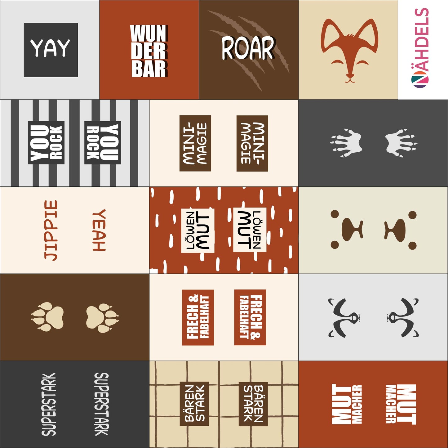 Patch Palette "sweet Animals"