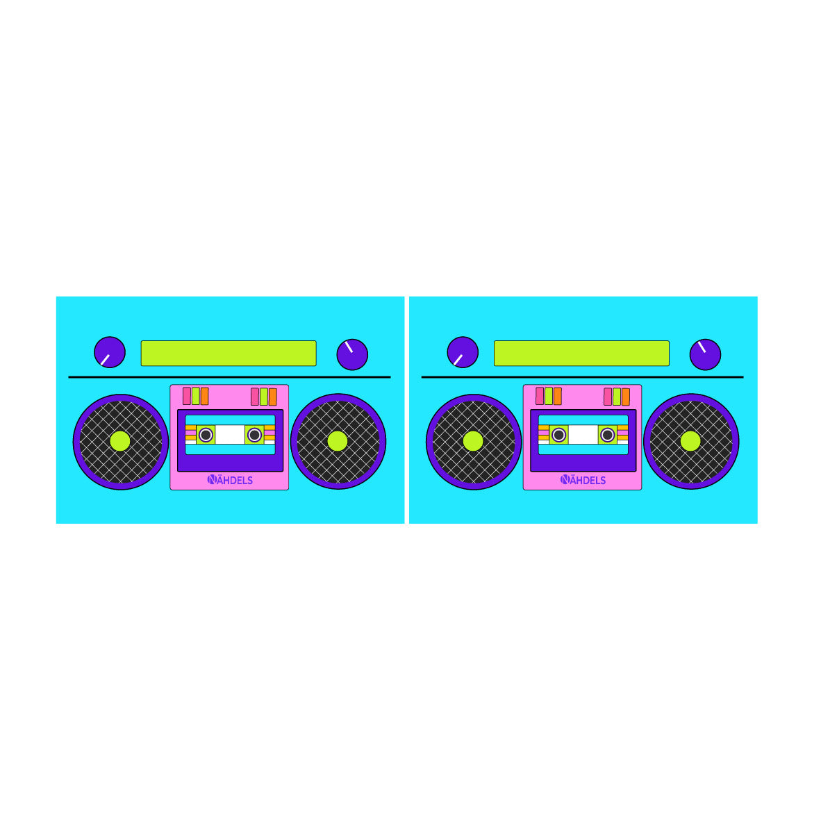 Mäppchen Retro Recorder groß