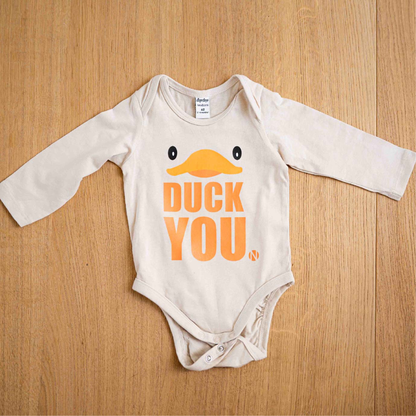 Bügelbild Duck You