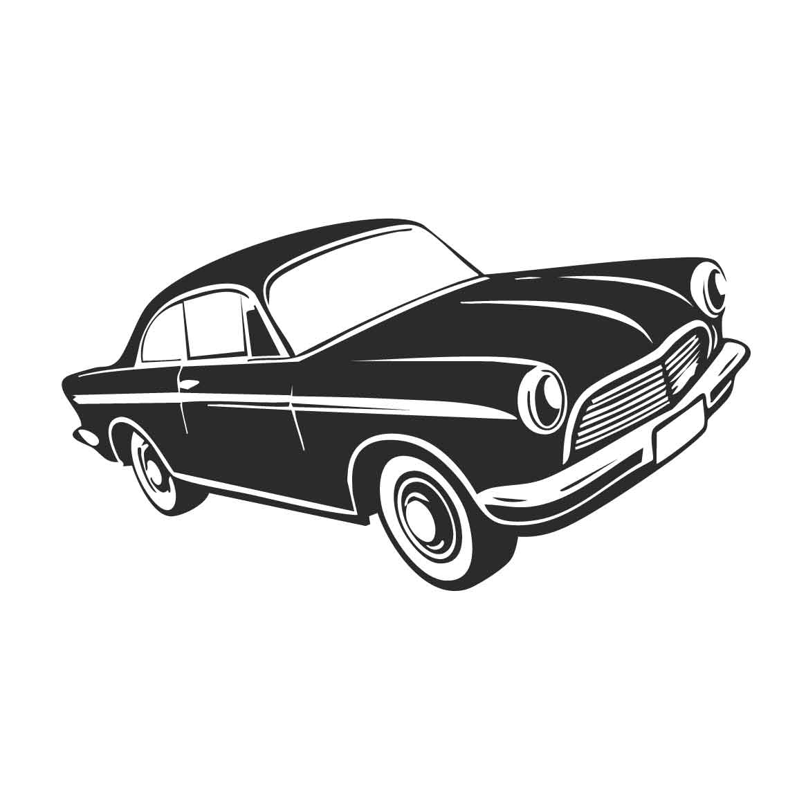 Bügelbild Oldtimer Vintage