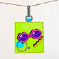 Taschengebömsel Retro Brille