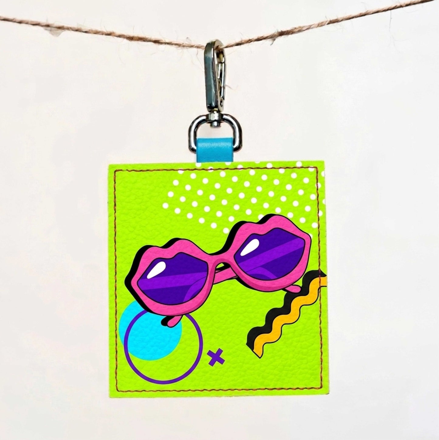 Taschengebömsel Retro Brille