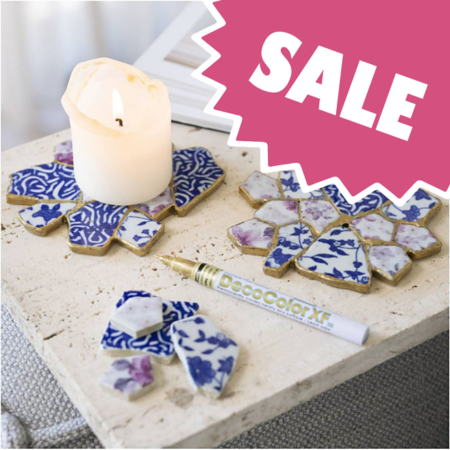 DIY Set Kintsugi Untersetzer