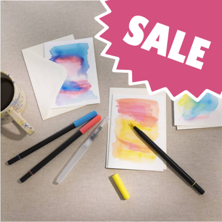 DIY Set Watercolour "Karten"