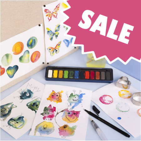 DIY Set Watercolour für Kinder