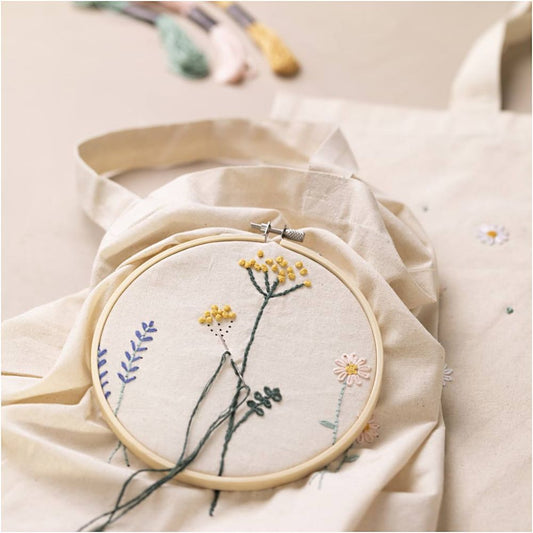DIY Starter Set Sticken "Florale Taschen"