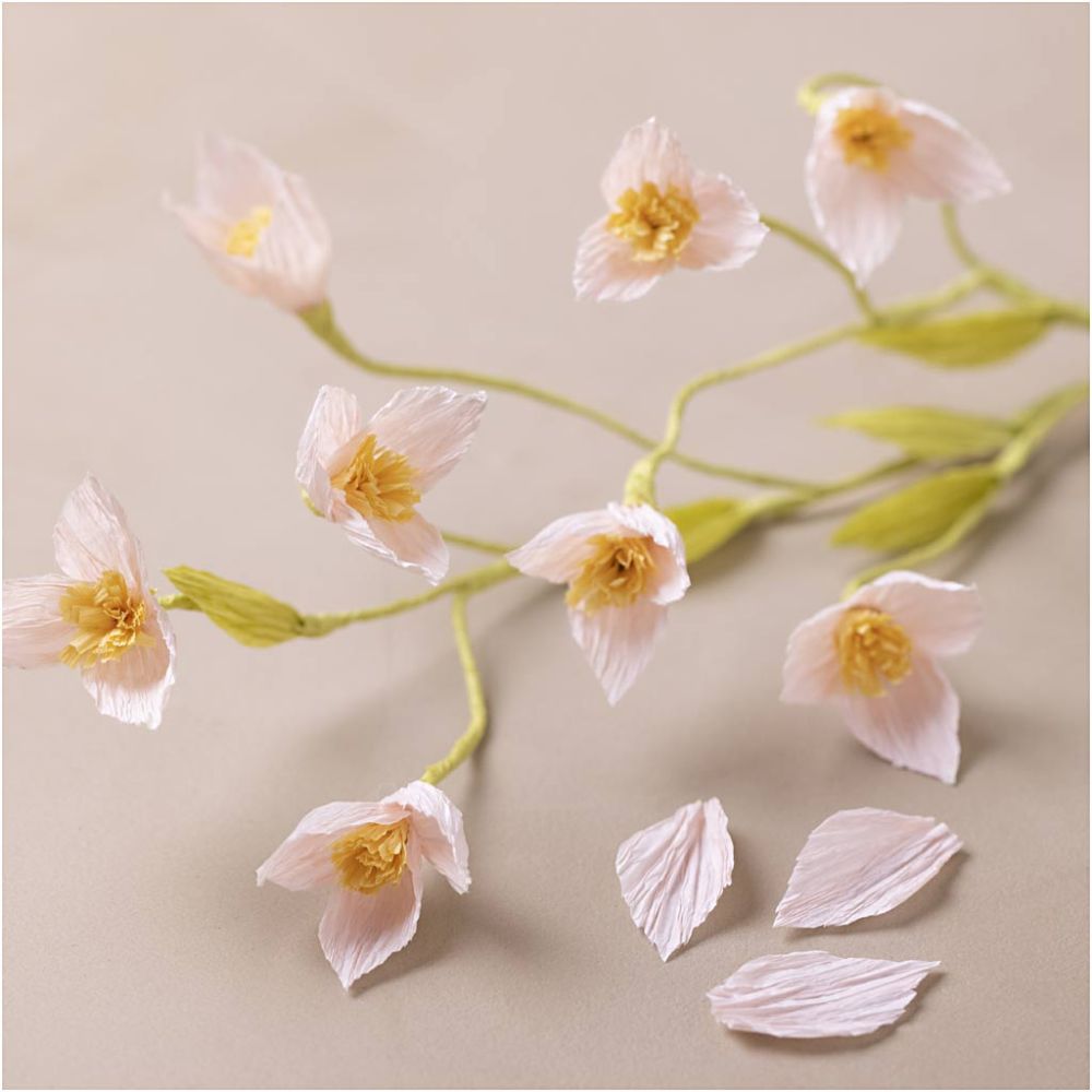 Mini Kreative Set "Krepppapier Blume"