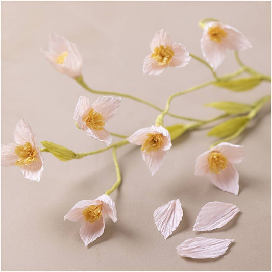 Mini Kreative Set "Krepppapier Blume"