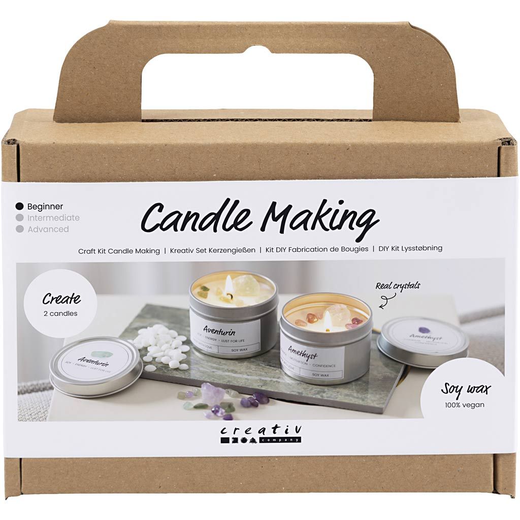 DIY Set Kerzengießen mit Kristallen (9)