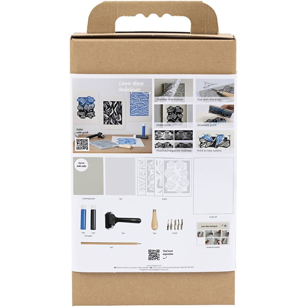 DIY Starter Set Linoldruck
