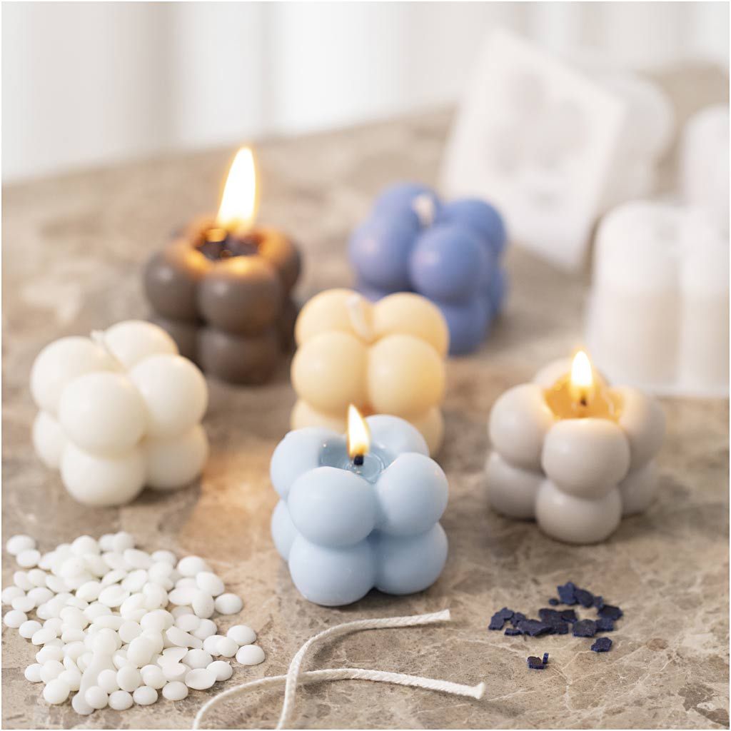 DIY Set Kerzengießen Bubblekerzen (10)