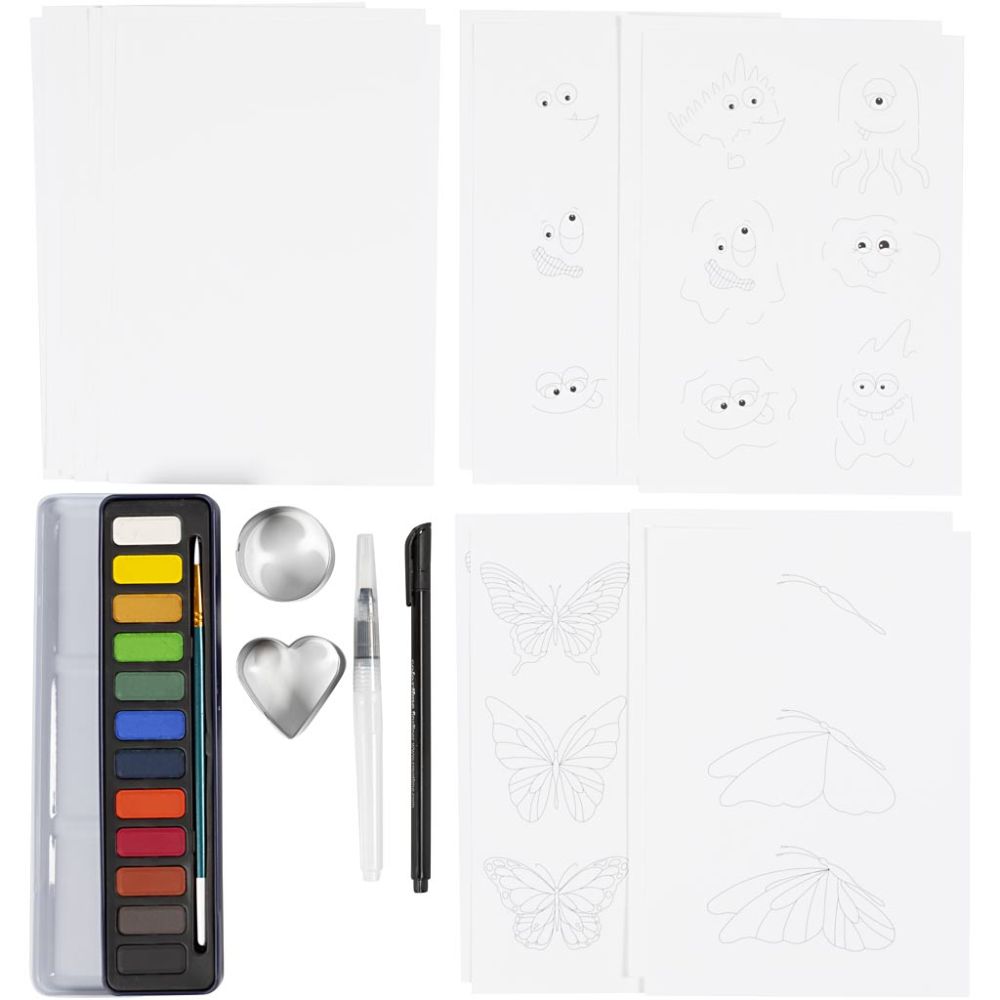 DIY Set Watercolour für Kinder