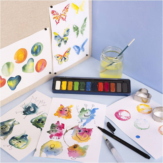 DIY Set Watercolour für Kinder