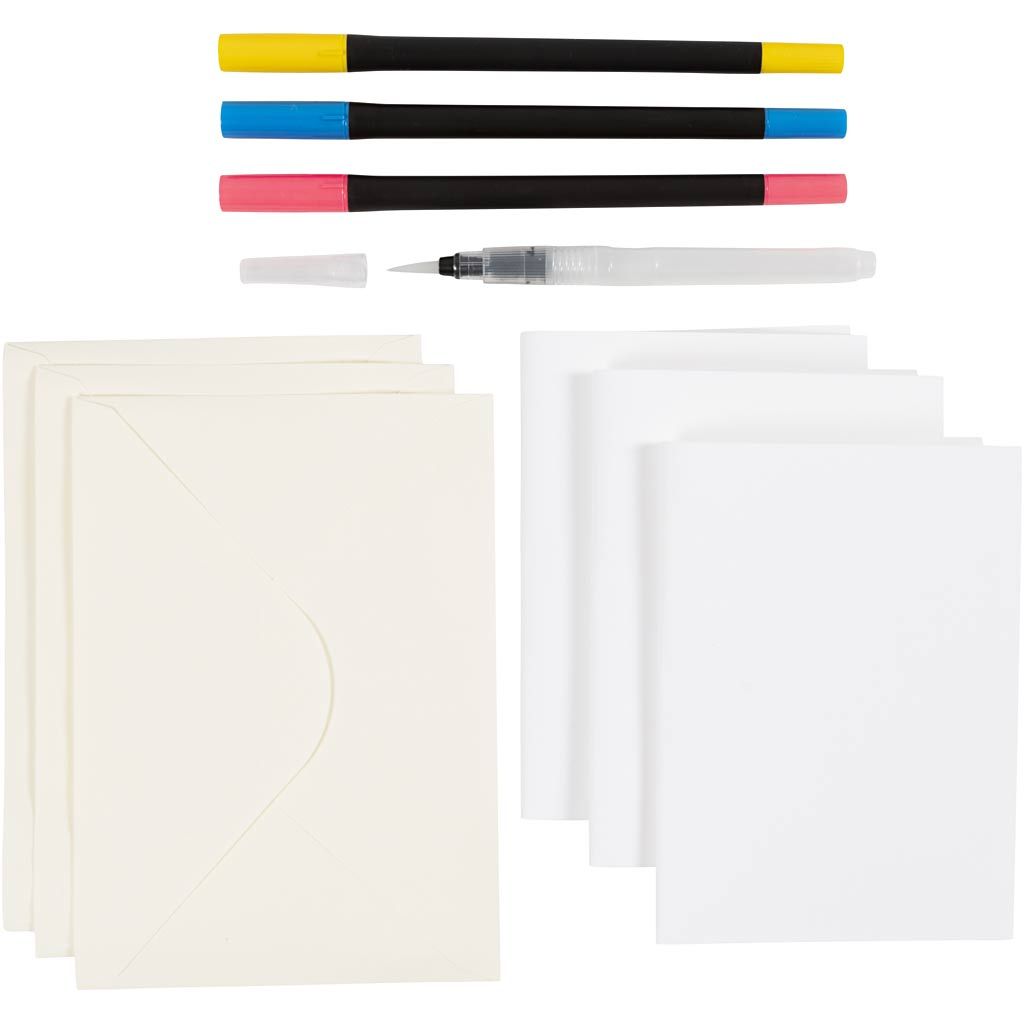 DIY Set Watercolour "Karten"
