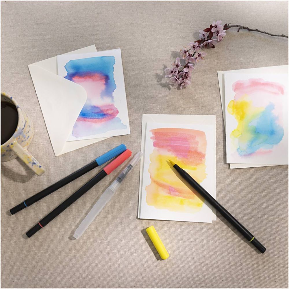 DIY Set Watercolour "Karten"