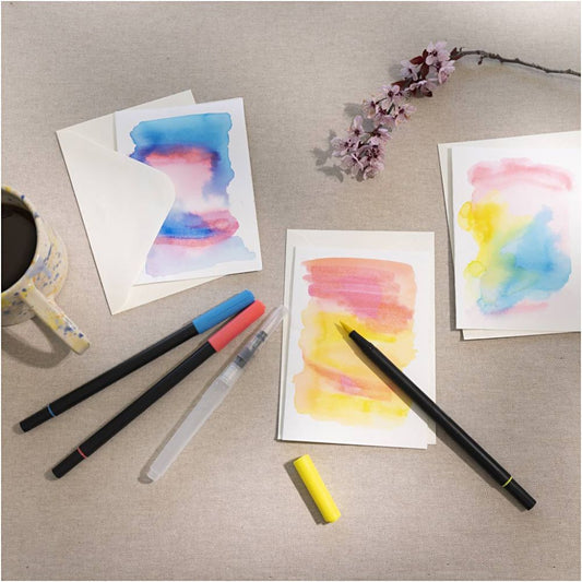 DIY Set Watercolour "Karten"