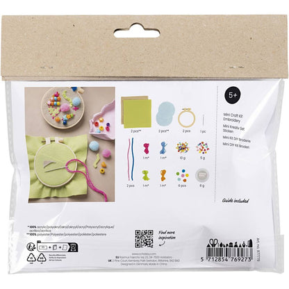 Mini Kreativ Set Sticken für Kinder