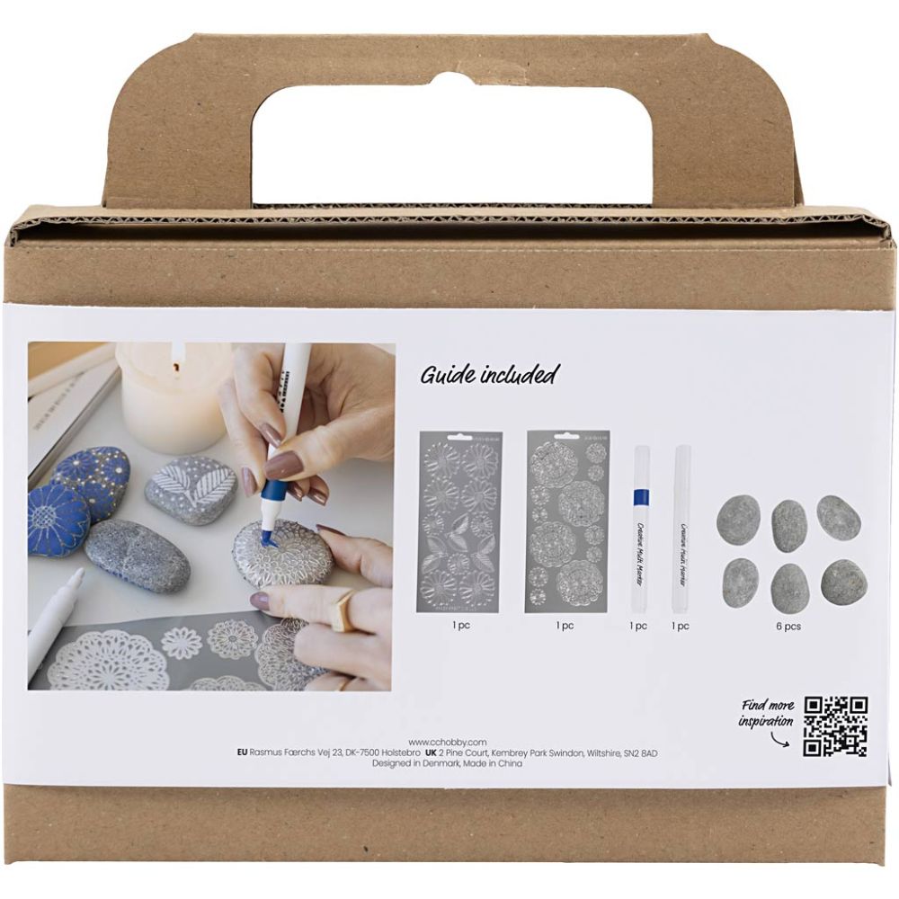 DIY Set Stone Decoration "Steine dekorieren"