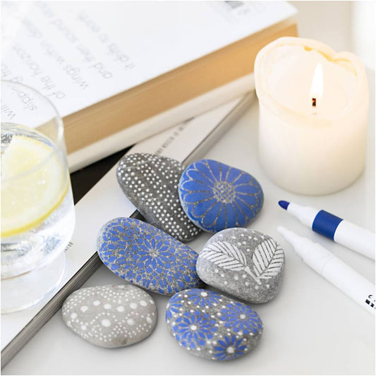 DIY Set Stone Decoration "Steine dekorieren"