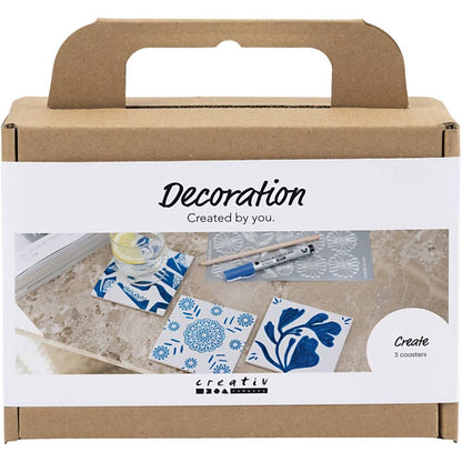 DIY Set Decoration "Porzellan Untersetzer"