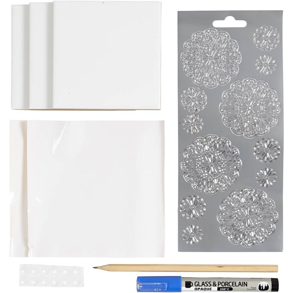 DIY Set Decoration "Porzellan Untersetzer"