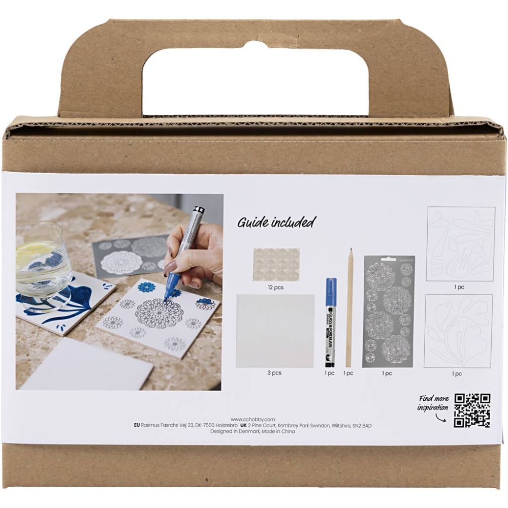 DIY Set Decoration "Porzellan Untersetzer"