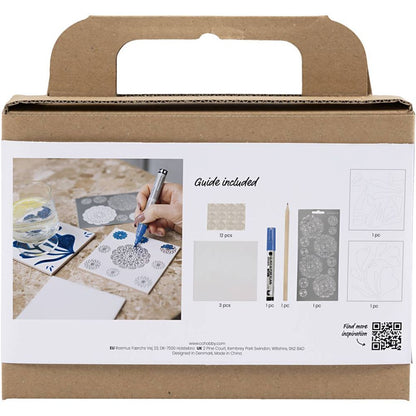 DIY Set Decoration "Porzellan Untersetzer"