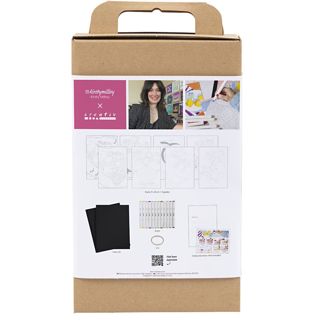 DIY Set Colouring "Malen nach Zahlen Pastell"