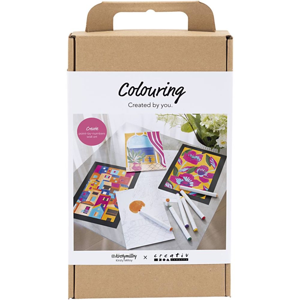 DIY Set Colouring "Malen nach Zahlen"