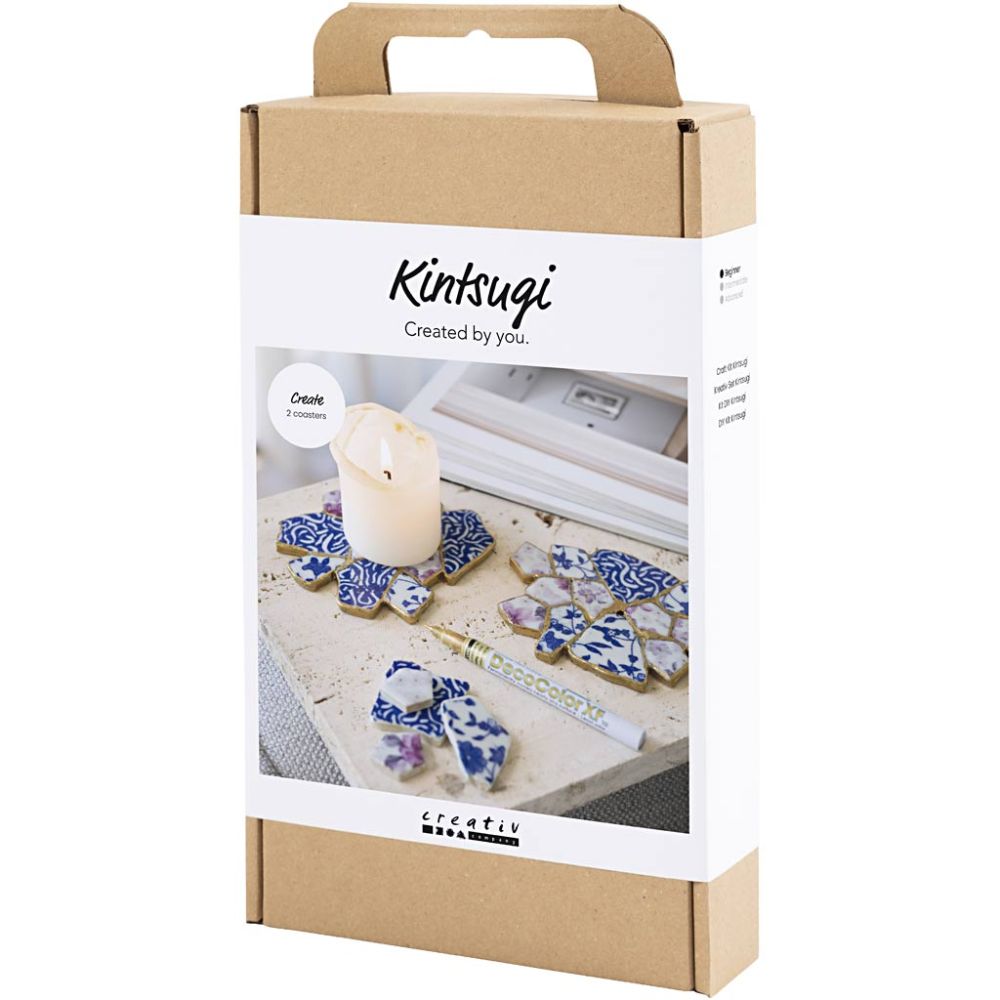 DIY Set Kintsugi Untersetzer