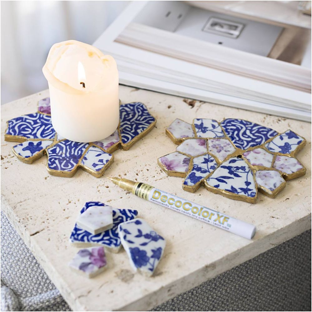 DIY Set Kintsugi Untersetzer