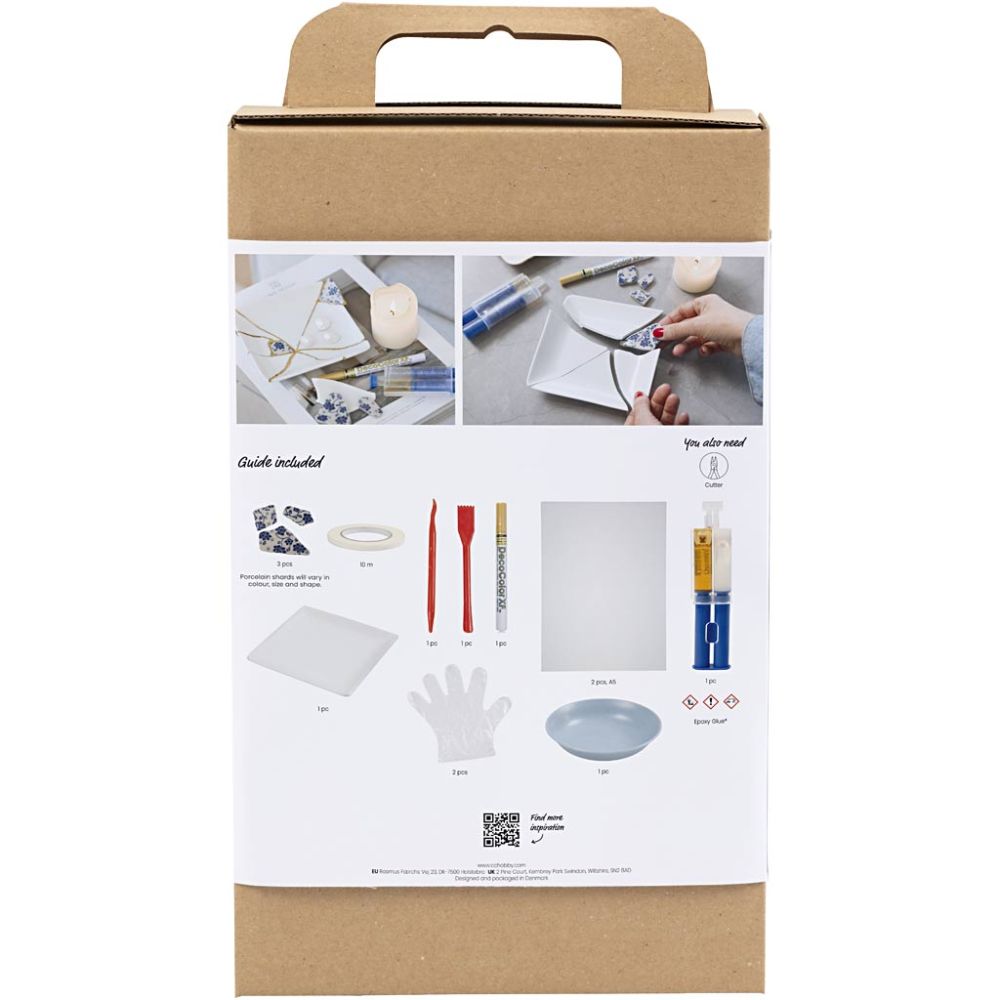 DIY Set Kintsugi Schale