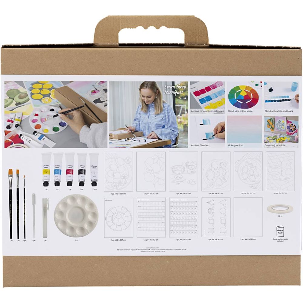 DIY Gouache Starter Set groß