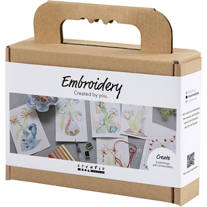 DIY Set Sticken & Malen "Karten"