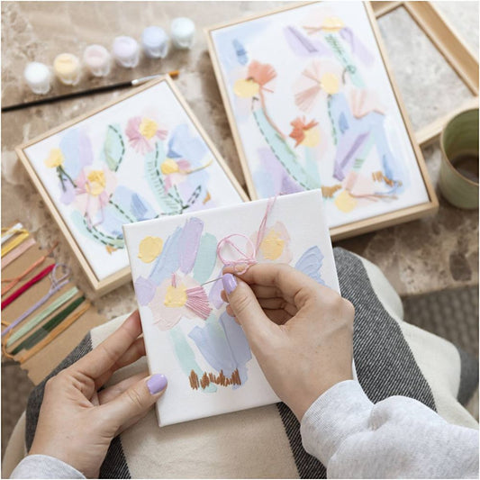 DIY Set Sticken & Malen "Embroidery"