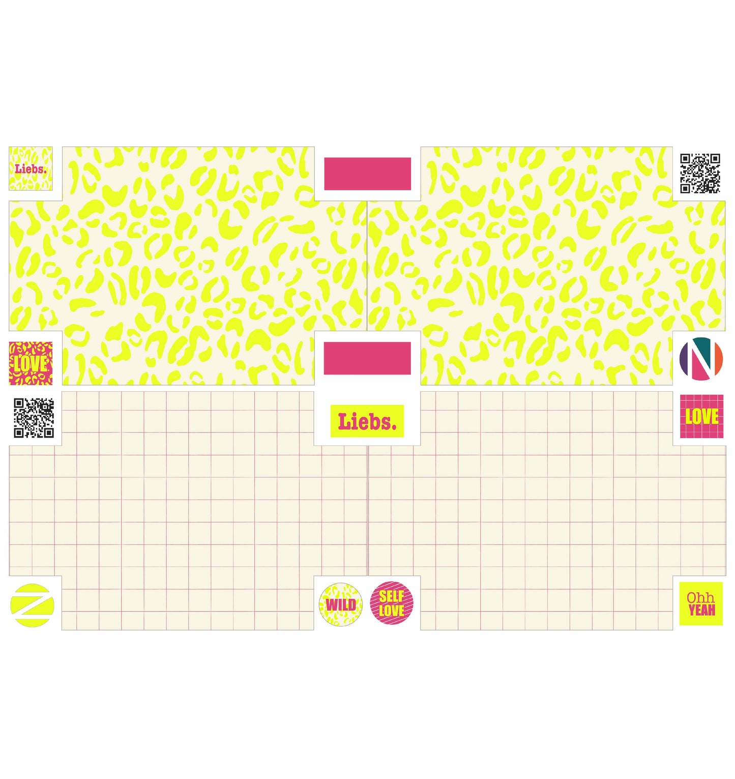 BoxyBag Paneel Neon Leo