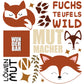 Bügelbilder Paneel Fuchs