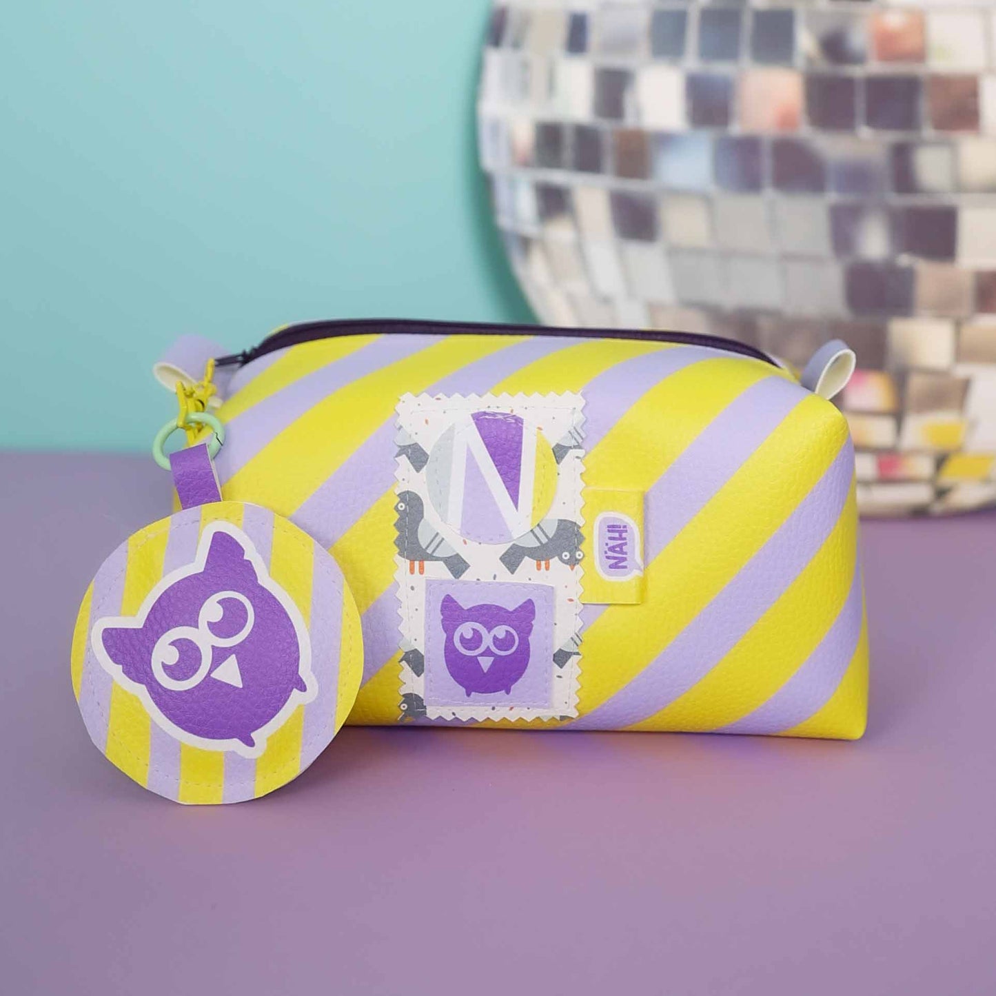 DIY Eule Taschengebömsel Eule