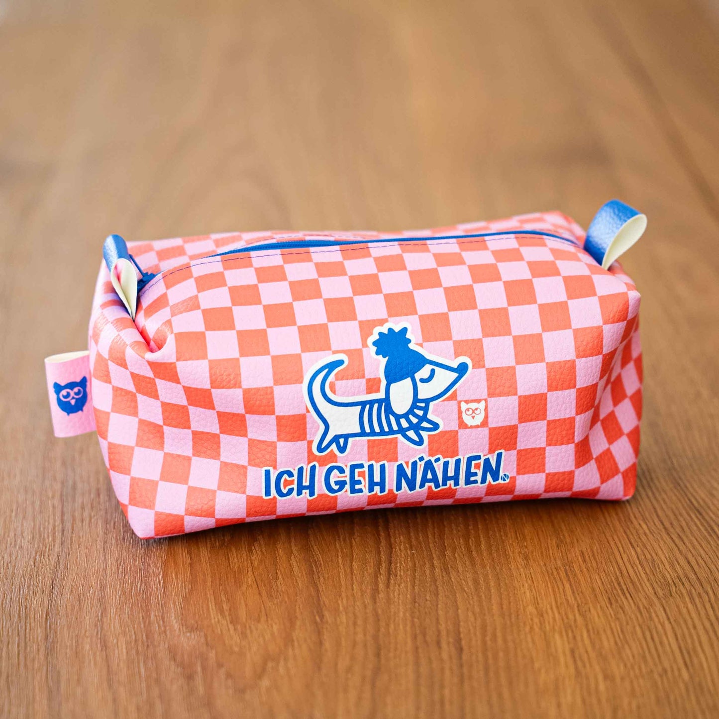 DIY Eule BoxyBag Paneel Karo