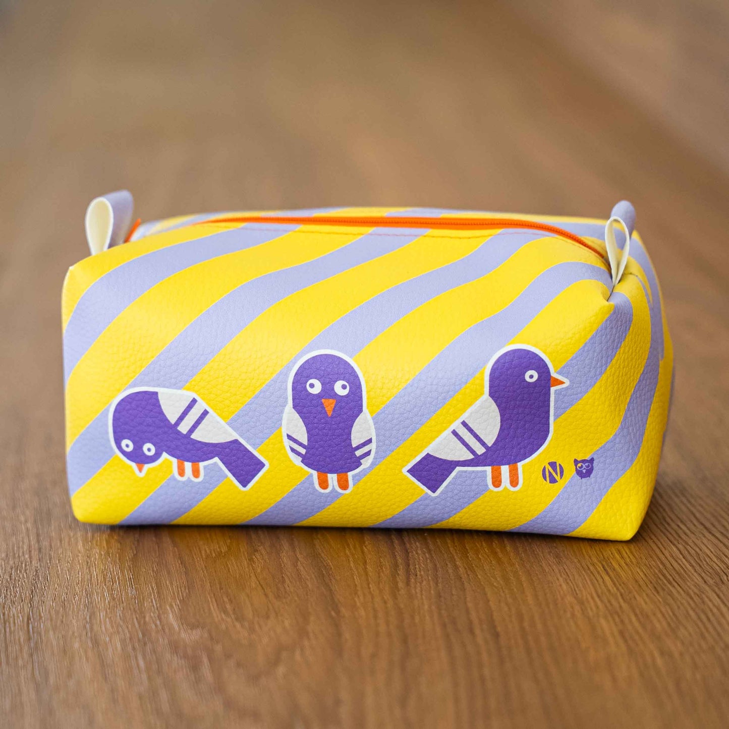 DIY Eule BoxyBag Paneel Streifen