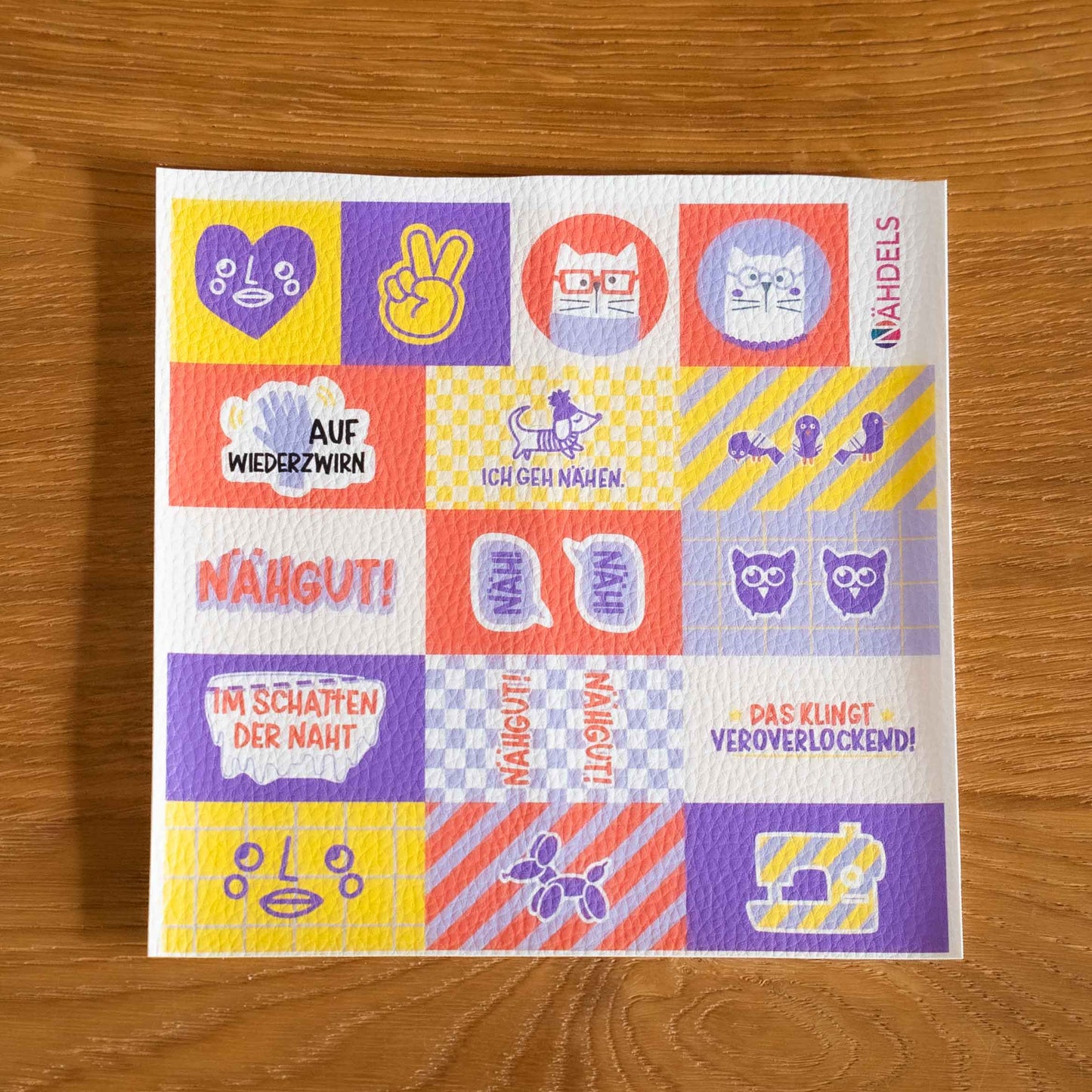 DIY Eule Patchpalette